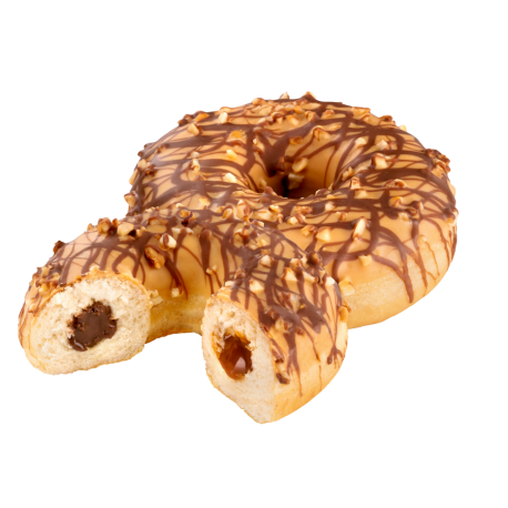 Donut FOURR2 au caramel salé et noisette 69 g