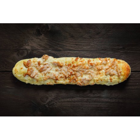 Baguettine gourmande précuite poulet tandoori, crème et emmental 170 g
