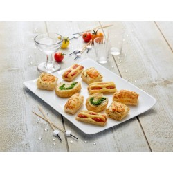 Assortiment de mini feuilletés apéritifs Réception 11 g x 52