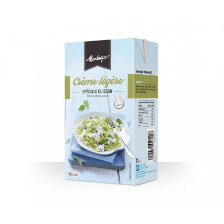 Crème légère spéciale cuisson 18 % MG UHT 1 L