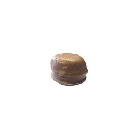 Macaron au caramel au beurre salé enrobé de chocolat au lait 20 g