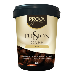 Beurre de cacao à l'extrait de café gamme Fusion 450 g 
