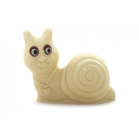 Moulage arno l'escargot chocolat blanc 18.5 cm 160 g