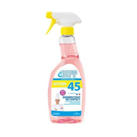 Dipp 45 désinfectant de contact 750 ml