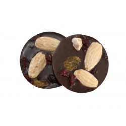 Mendiant rond chocolat noir 750 g