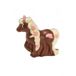 Moulage en chocolat au lait licorne 100 g