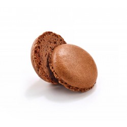 Coque de macaron cacao 35 mm