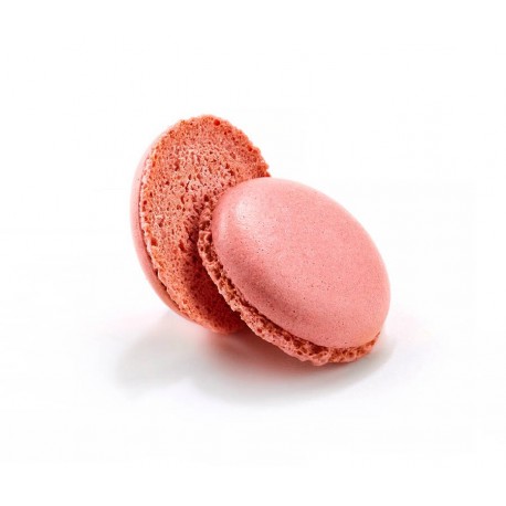 Coque de macaron parfum framboise 35 mm