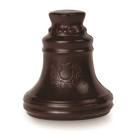 Moulage en chocolat noir cloche 10,5 cm 85 g