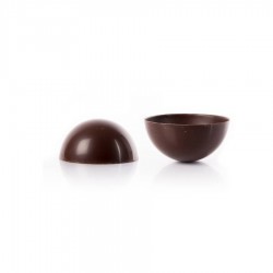 Décor Coupole noire colorés à base de cacao 88 pièces 