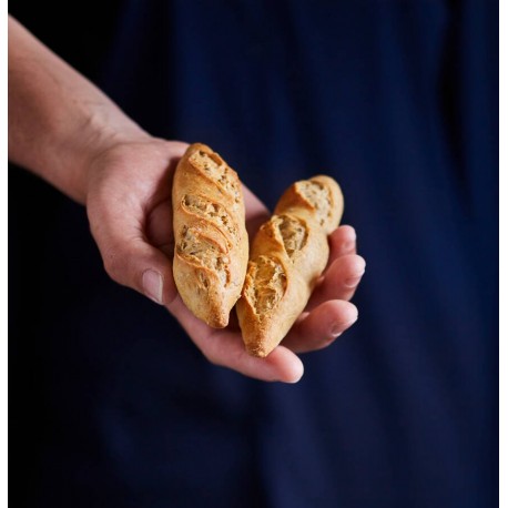 Mini baguette campagne précuit sur sole 45g