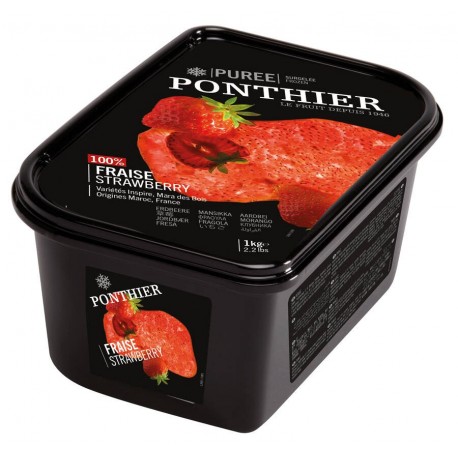 Purée de fraise 100% 1 kg