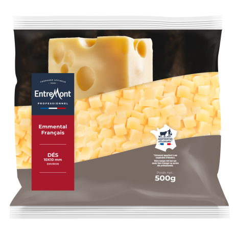 Emmental français cubes 500 g