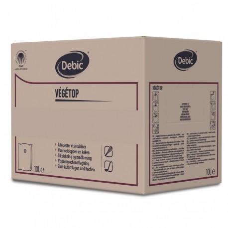 Produit avec huiles végétales UHT Végétop 10 L
