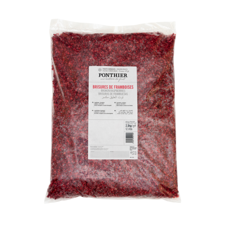 Brisures de framboises 2.5 kg