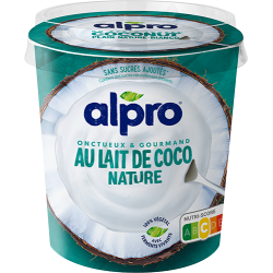 Alpro onctueux et gourmand coco nature 350 g