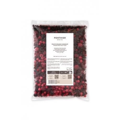 Mélange fruits rouges IQF 1 kg