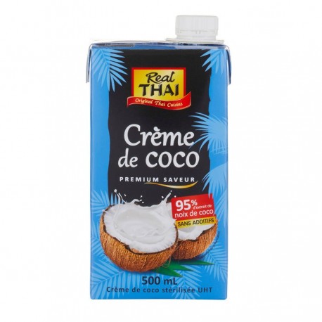 Crème de coco Réal Thai 500 ml