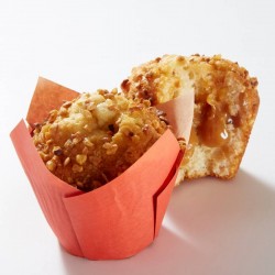 Muffin nature avec fourrage 21% caramel beurre salé clean 95g