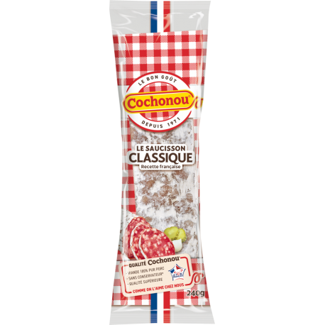 Saucisson sec de qualité supérieur VPF 240 g