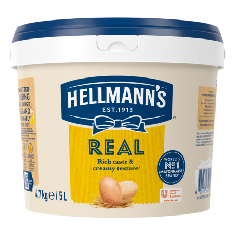 Mayonnaise Real Hellmanns 5 L