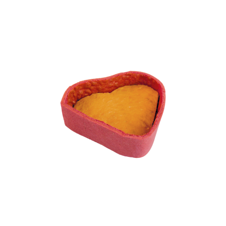 Kit coeur biscuit rose inclusions framboise 260 mm