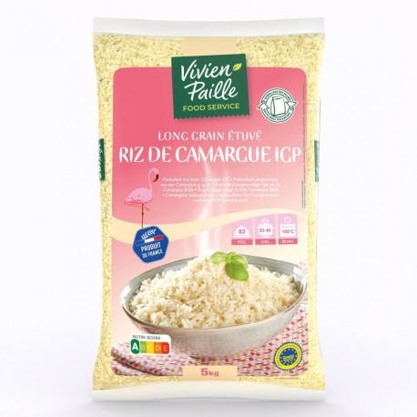 Riz long de Camargue étuvé 5 kg