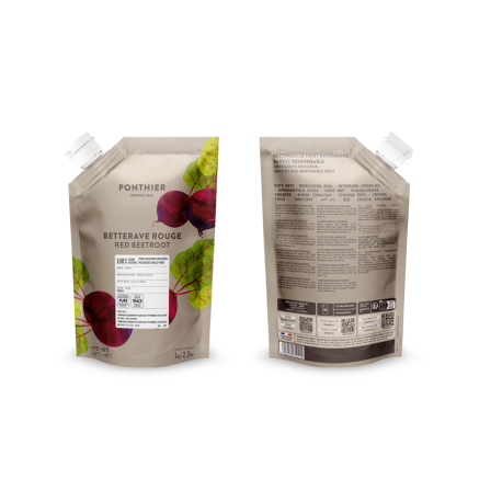 Purée de betterave rouge 100% 1 kg