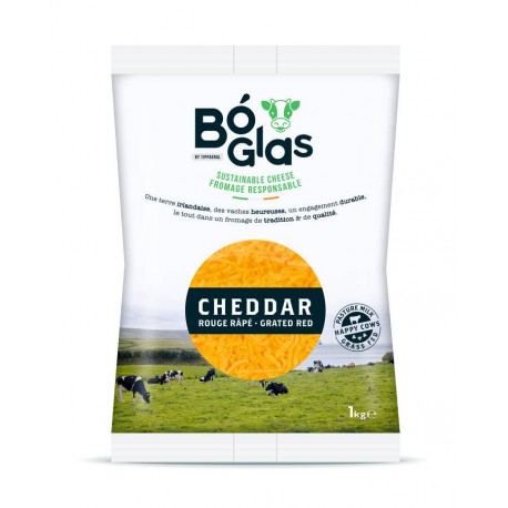 Cheddar rouge râpé 1 kg