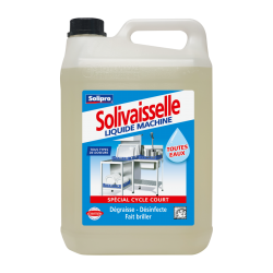 Liquide pour machine Solivaiselle toutes eaux 5 litres