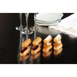 Assortiments de 24 mini éclairs Lunch 25g 