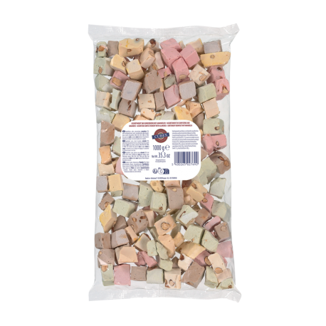 Nougat cassé 6 couleurs 1 kg