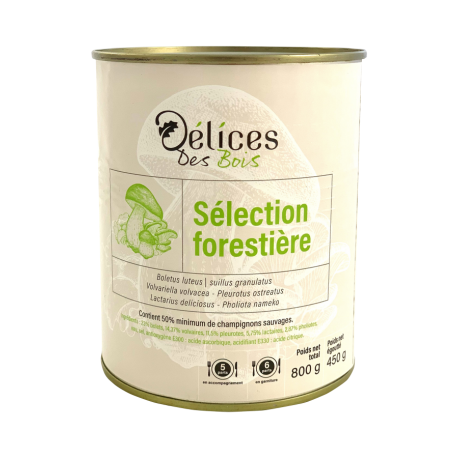 Sélection forestière boite de 4/4 800g