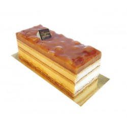 Bûche tatin coeur parfum vanille 180 x 80 x 70 mm 560 g