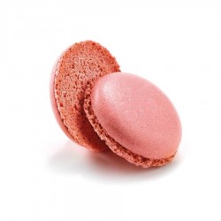 Coque de macaron à la framboise D 35 mm x 180