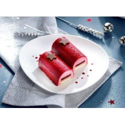 Bûchette lisse fruits rouges 9 cm 109 g