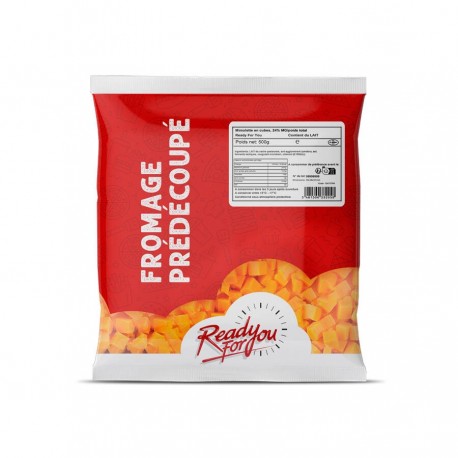 Mimolette en cubes 40 % MG 500 g