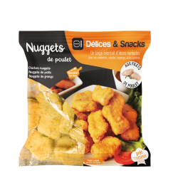 Nuggets de poulet panés halal 1 kg