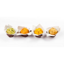 Assortiment de mini muffins cuits 25g 