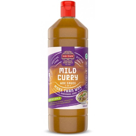 Sauce Asian natural curry doux go-tan 1 l