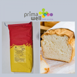 Mix primawell sans gluten pour pain blanc 10 kg