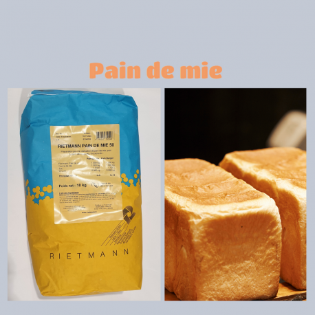 Mélange PAIN DE MIE 50% 10 kg