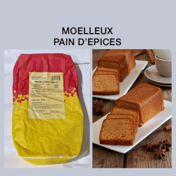 Mélange moelleux pain d'épices x 5 kg