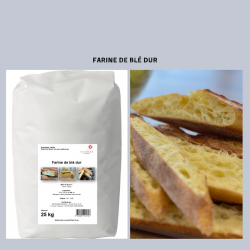 Farine de blé dur 25kg