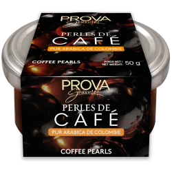 Perles de café à l'extrait de café de Colombie 50g