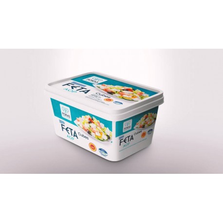 Feta de brebis en cube AOP 800 g
