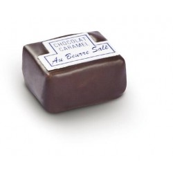 Bonbon de chocolat noir caramel beurre salé 1.5 kg