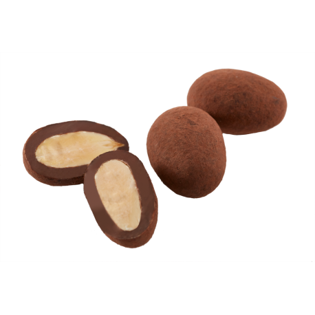 Amandes enrobées de chocolat au lait 2.5kg