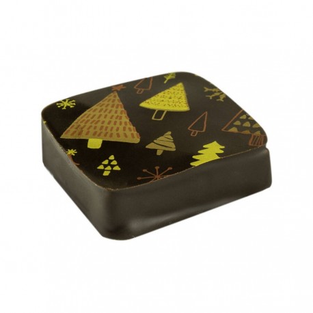 Bonbon de chocolat noir spéculoos noël 1.5 kg