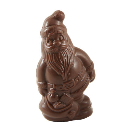 Moulage en chocolat au lait mini père noël 25g
